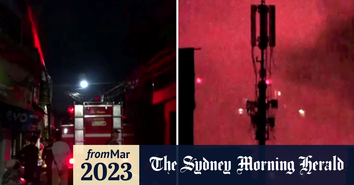 Video Fire at Indonesian oil depot kills 17, thousands evacuated